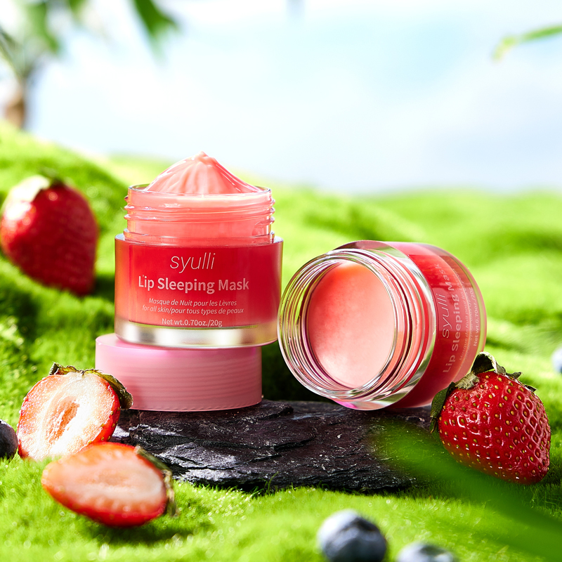 Lip Treatment Overnight Moisturizes Repairs Dry Chapped Collagen Lip Care Sleep Mask