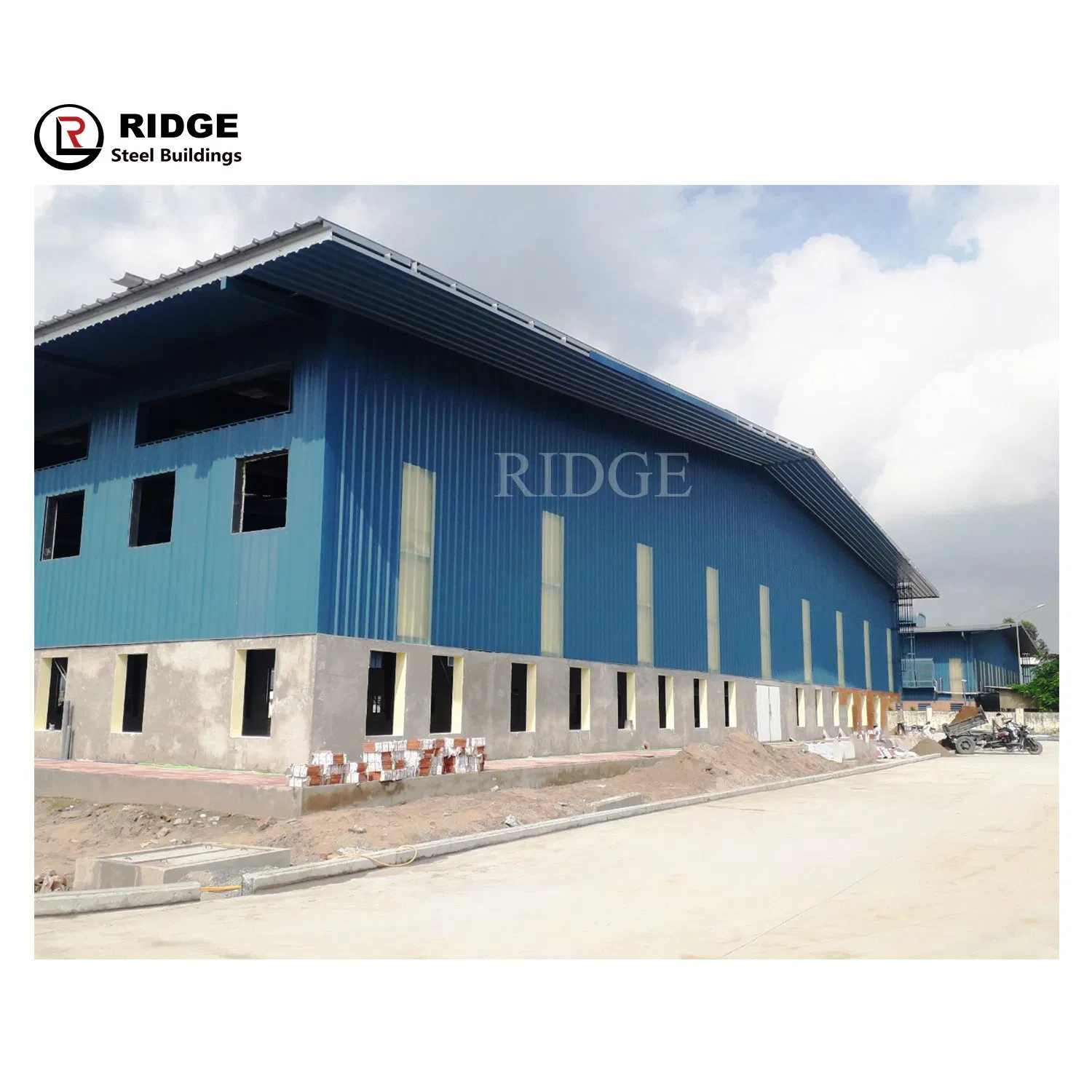 Peb Steel Structure Building Luxury Prefabricated House Workshop