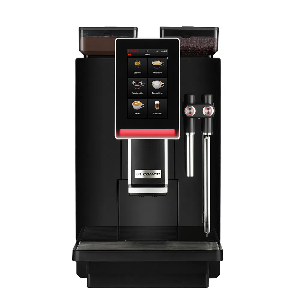Dr. Coffee Minibar Professional Automatic Coffee Machine Maker with Steam Wand