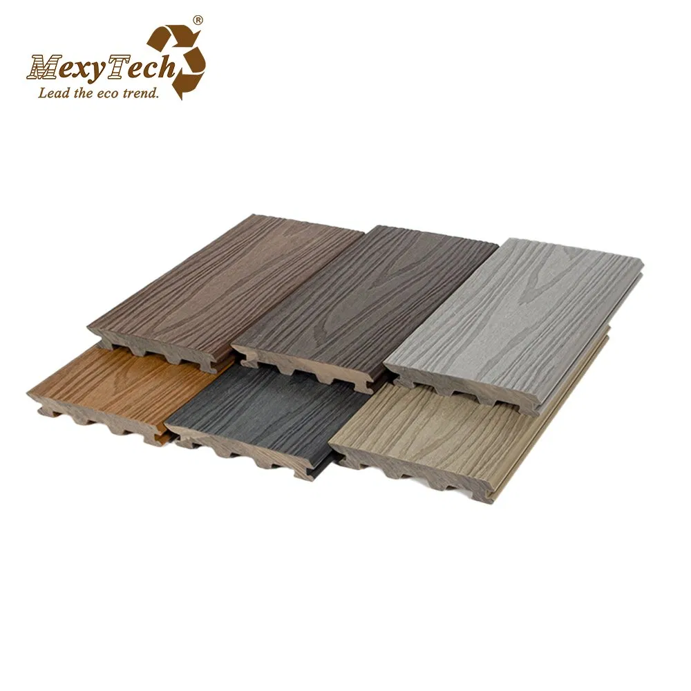 Outdoor WPC No Gap Wood Composite Decking Board