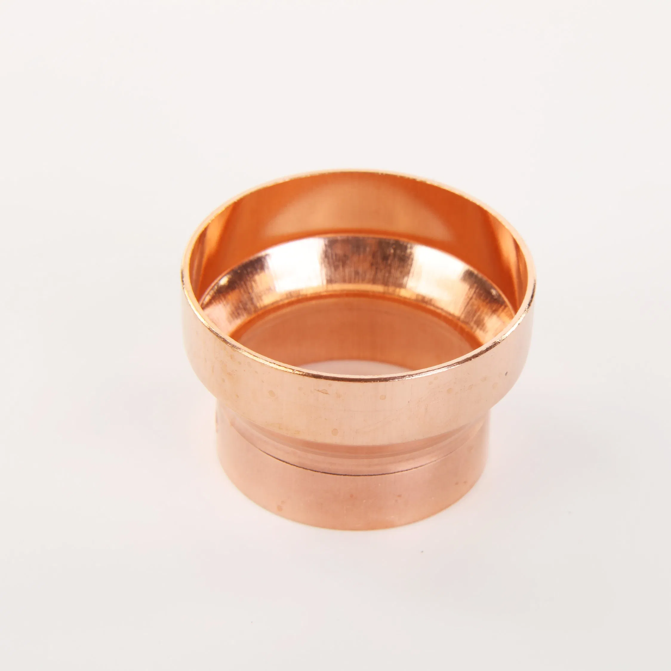 Hot Sale Copper Welding Fittings Soldered Reducing Coupler C*C