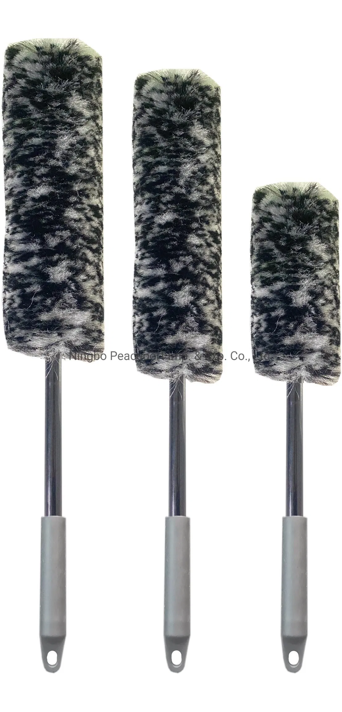 Wheel Brush Kit Tire Brush Set Duster Man Made Wool Fiber