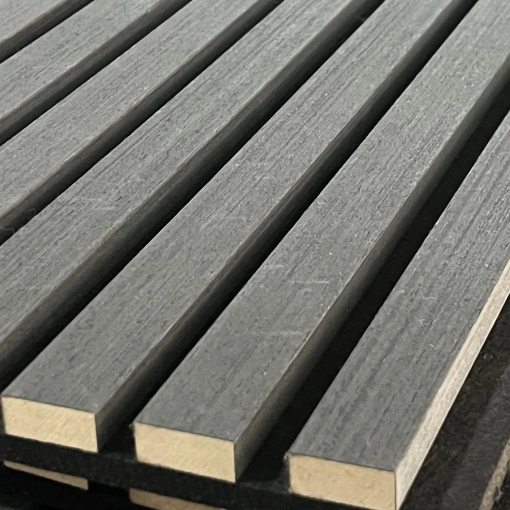 Pannello Acustico Feltro E Fibra Di Legno Lamelli Millerighe Rovere Chiaro Wall Panel