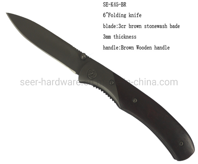 420 Stainless Steel Folding Knife (SE-45)