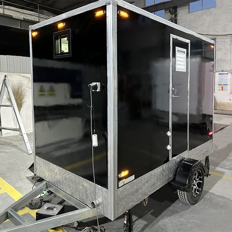 Temporary Toilet Trailers Portable Toilet Mobile Bathroom for Sale Mexico