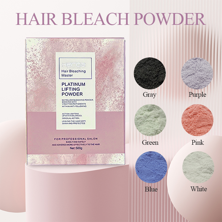 Keroa Professional 9+ Strong Hair Color Fading Dust Free Hair Bleaching Powder