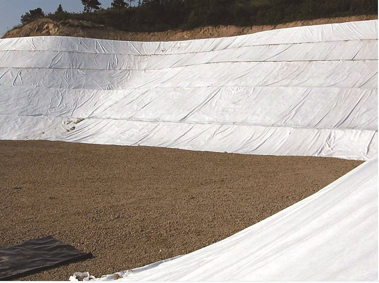 Non Woven Polyester Pet Geotextile for Slope Protection