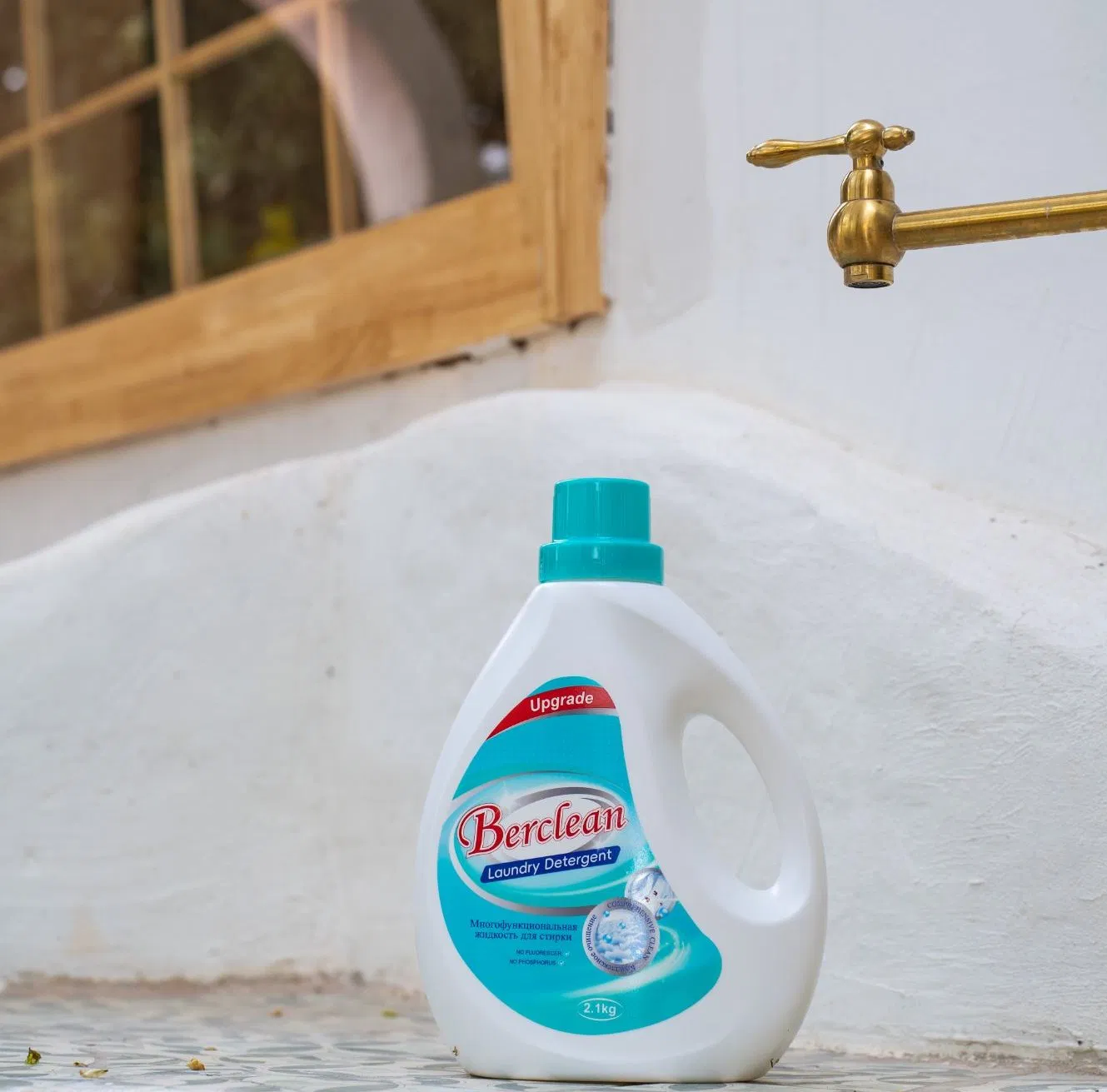 Premium OEM ODM 2.1kg Berclean Eco-Friendly Laundry Detergent