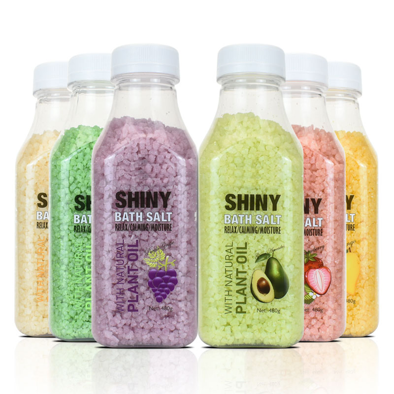 Custom Logo No Irritation Relax Fresh Himalayan Ocean Natural Bath Epsom Herbal Sea Salt