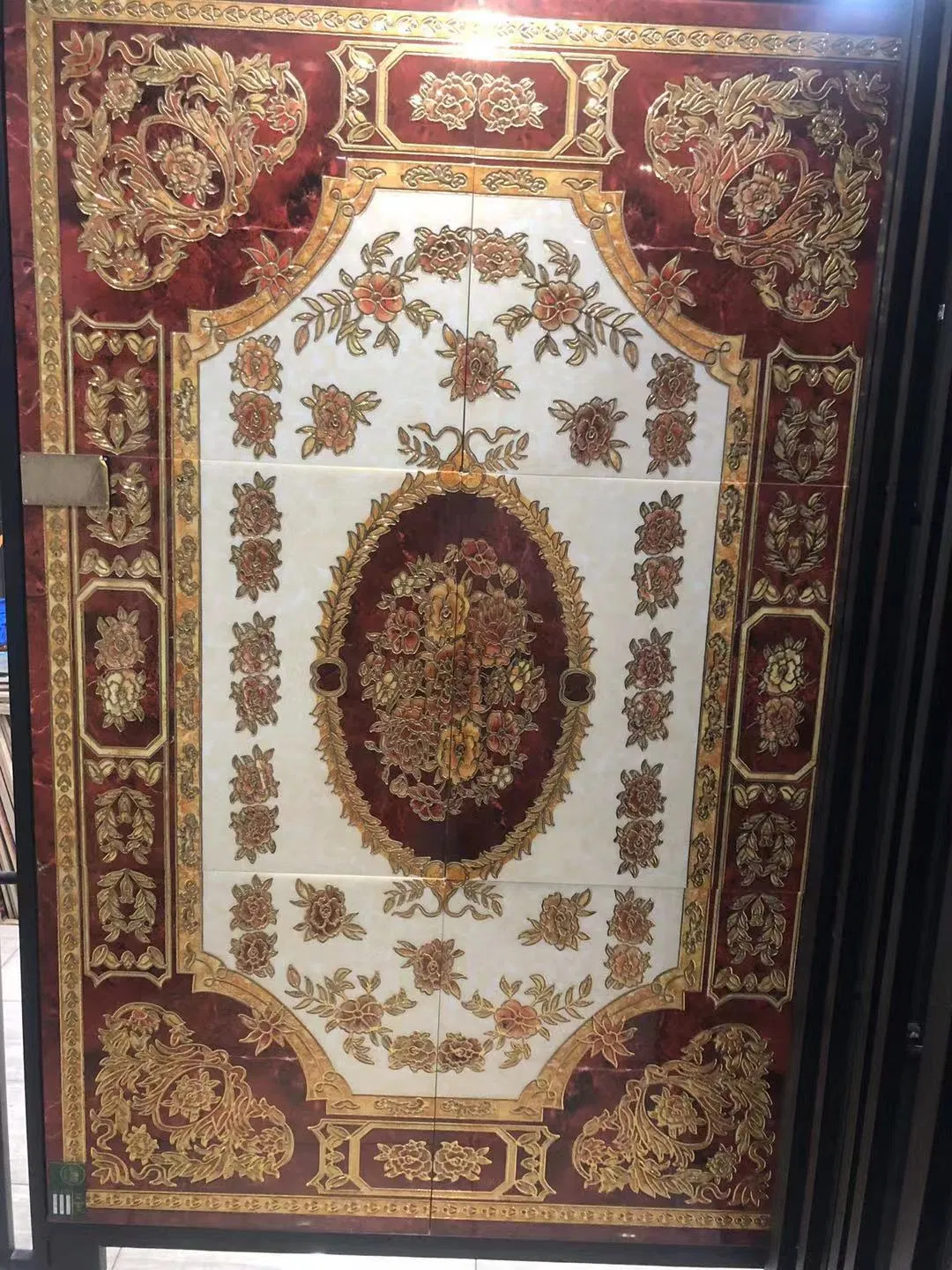 Foshan New Design 1200*1800mm Polished Glazed Ceramic Carpet Floor Tile