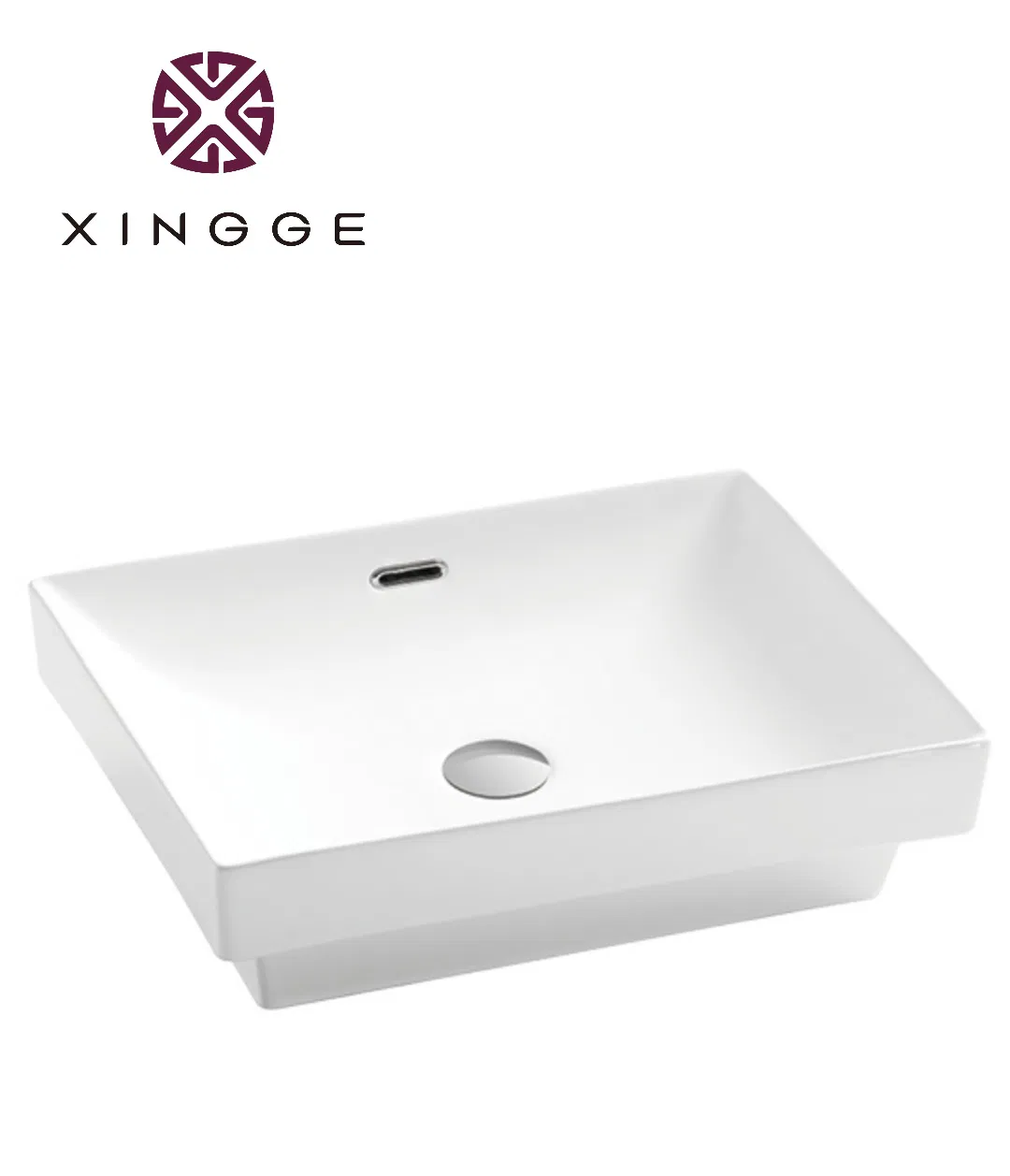 Классическая раковина для ванной из фарфора