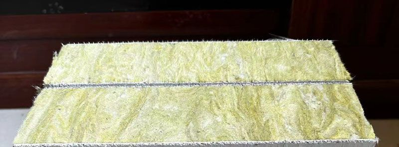 80K Composite Rock Wool Board Thermal Insulation