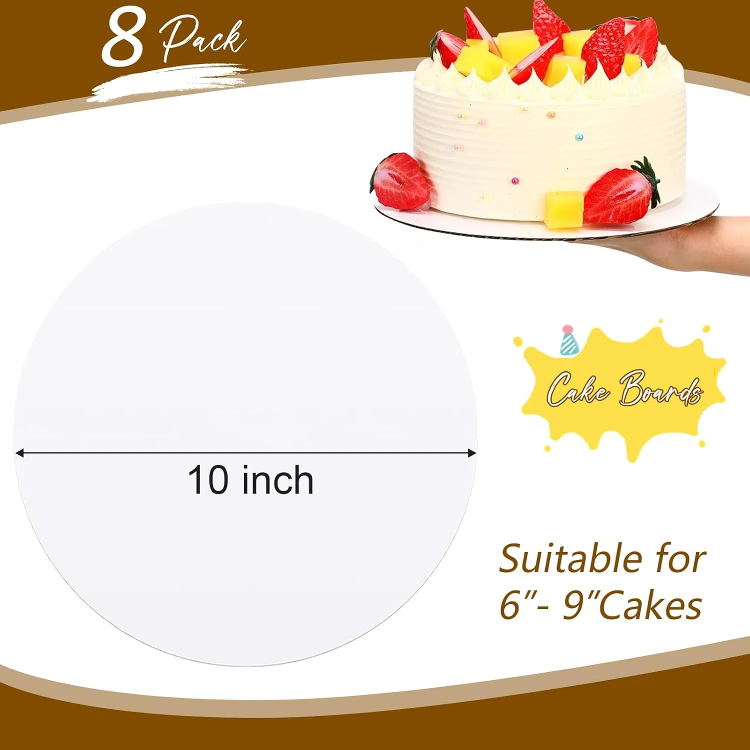 Cake Boards 10 Inch Round