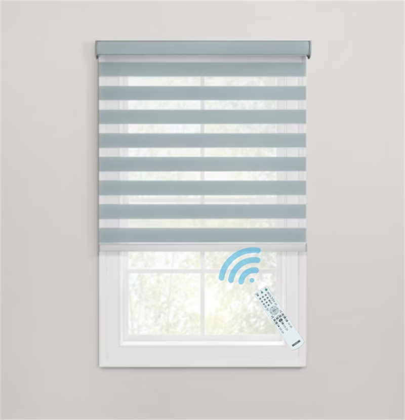 Hot Selling Customized Motorized Zebra Blinds Shade Remote-Controlled