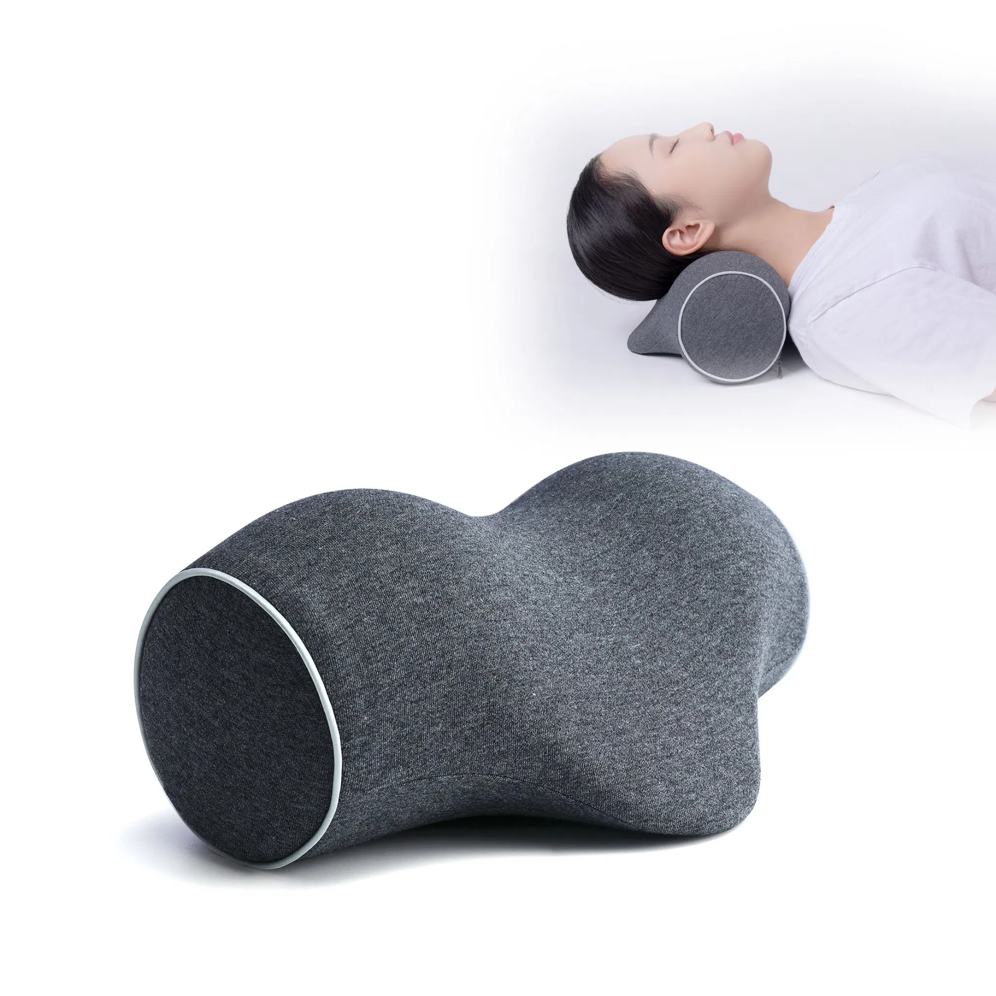 Amz Hot Sale Cervical Pillow for Neck Pain Relief, Releasing Pressure Cervical Vertebra Orthopedic Memory Foam Neck Pillow