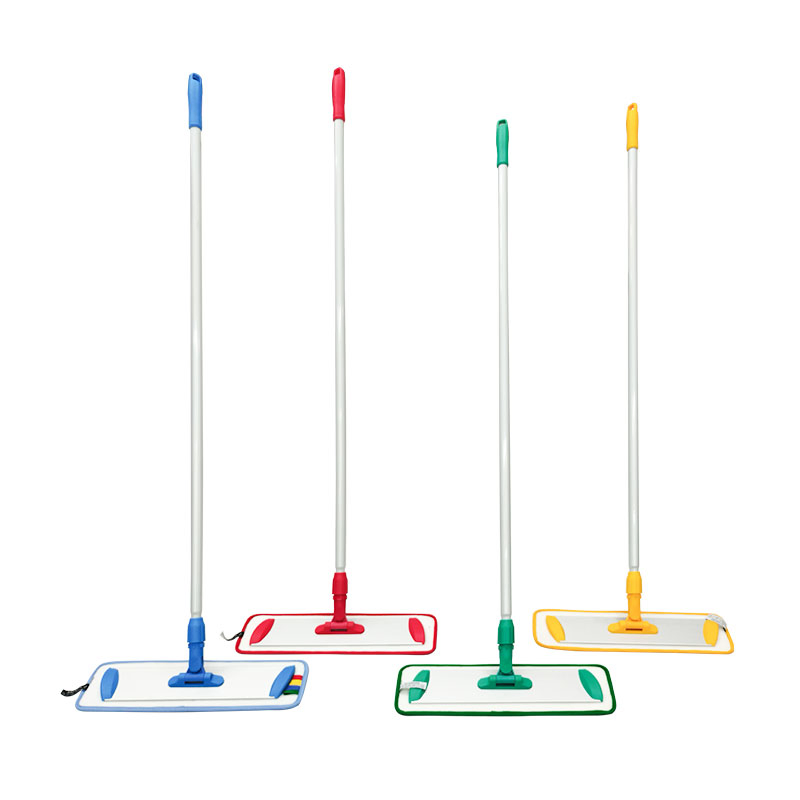 16"/ 24" Flat Microfiber Wet/ Dry Mop with 59" Aluminum Handle