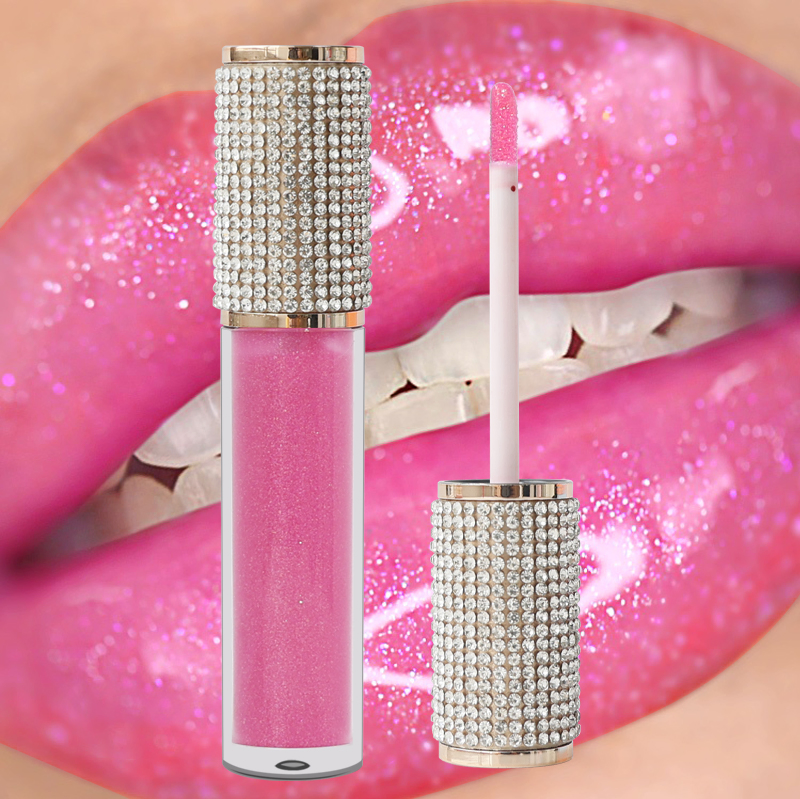 Wholesale Vegan Pink Clear Nude Custom Logo Lipgloss Private Label Lip Gloss