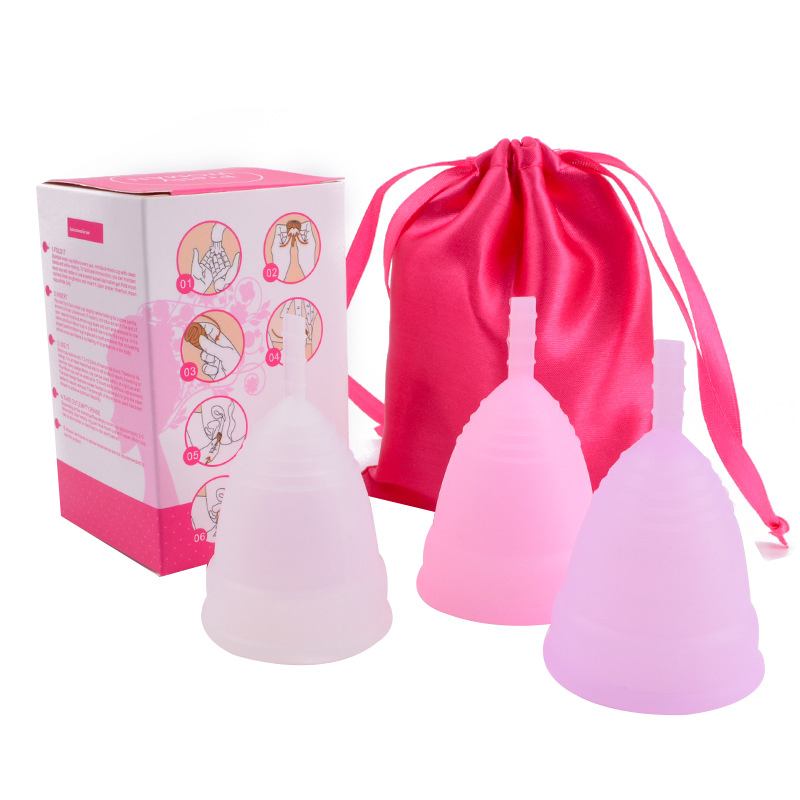 Eco-Friendly Sterilizer 100% Medical Silicone Menstrual Cup