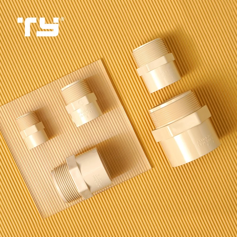 CPVC ASTM D2846 Standard Fittings Cap for Hot Cold Water Piping Systems