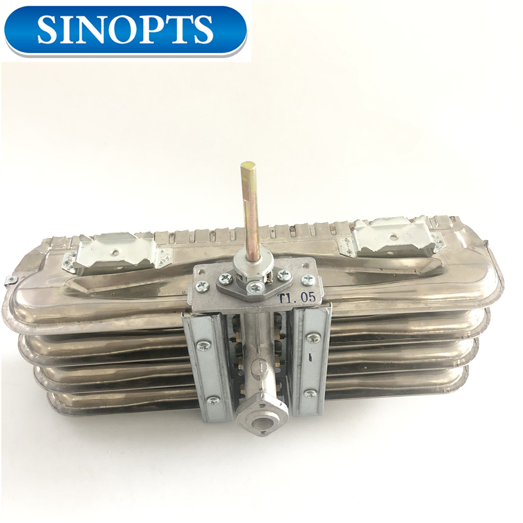 Ng/LPG 8 Rows High Quality Low Nox Emission Gas Burner for Wall Hung Gas Boiler