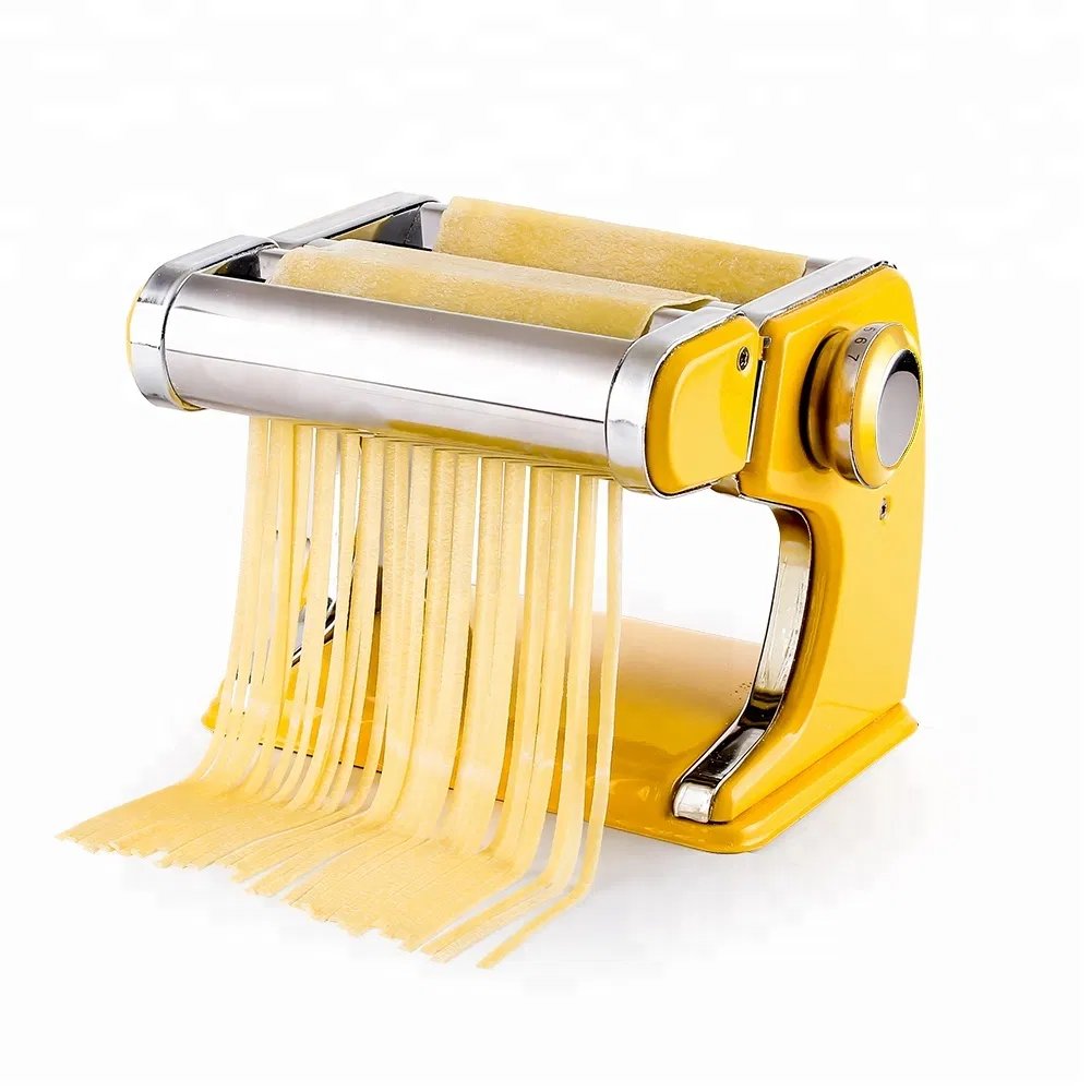 New Design Stainless Steel Pasta Dough Sheeter for Home Use