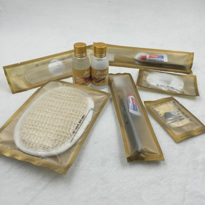 Wholesale Soft Wheat Straw Amenities Set for Hotel and Resort Guest Room Travel
