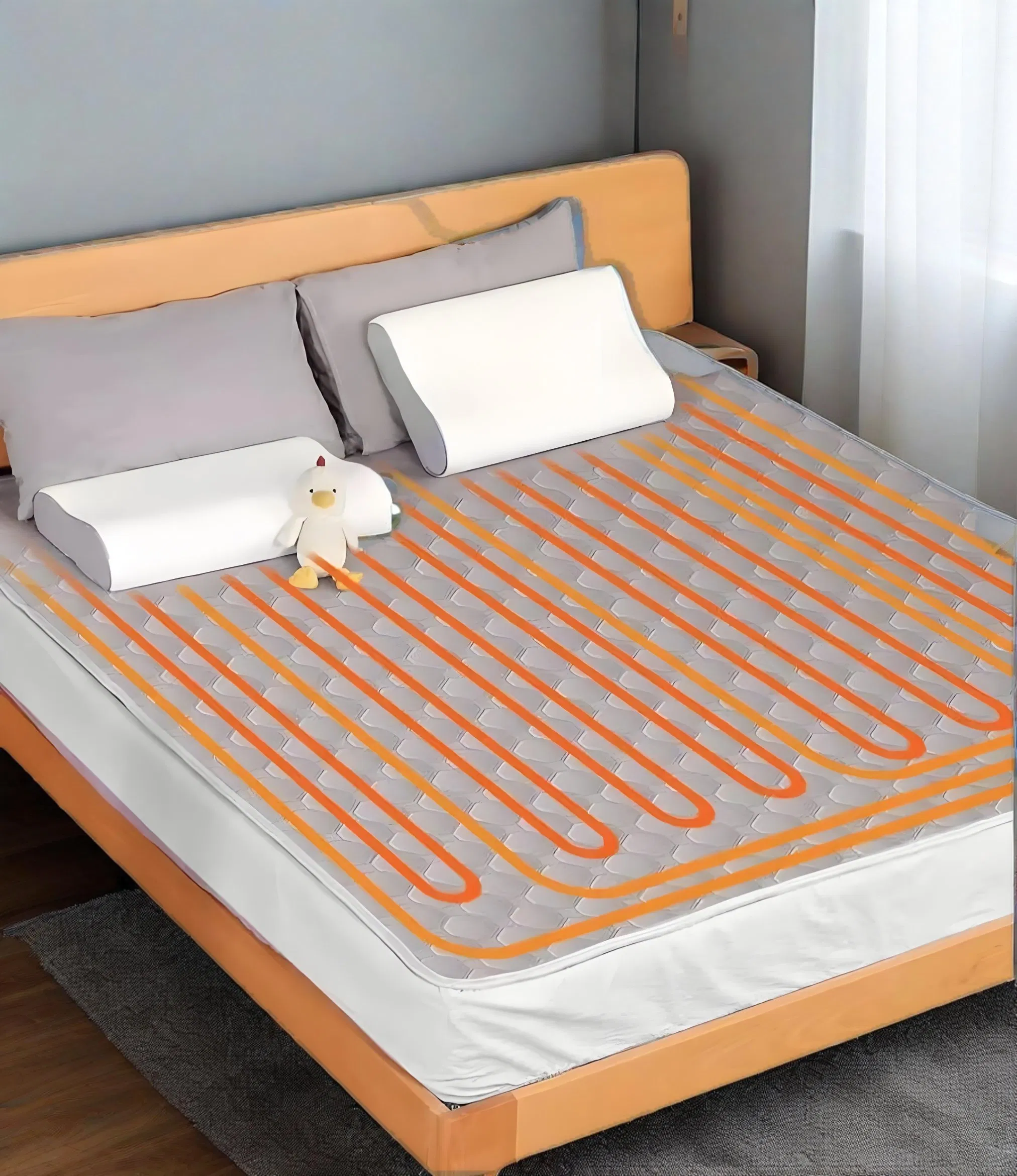 for Bed Built-in Control Cooling and Heating Mattress Electric Heated Blanket