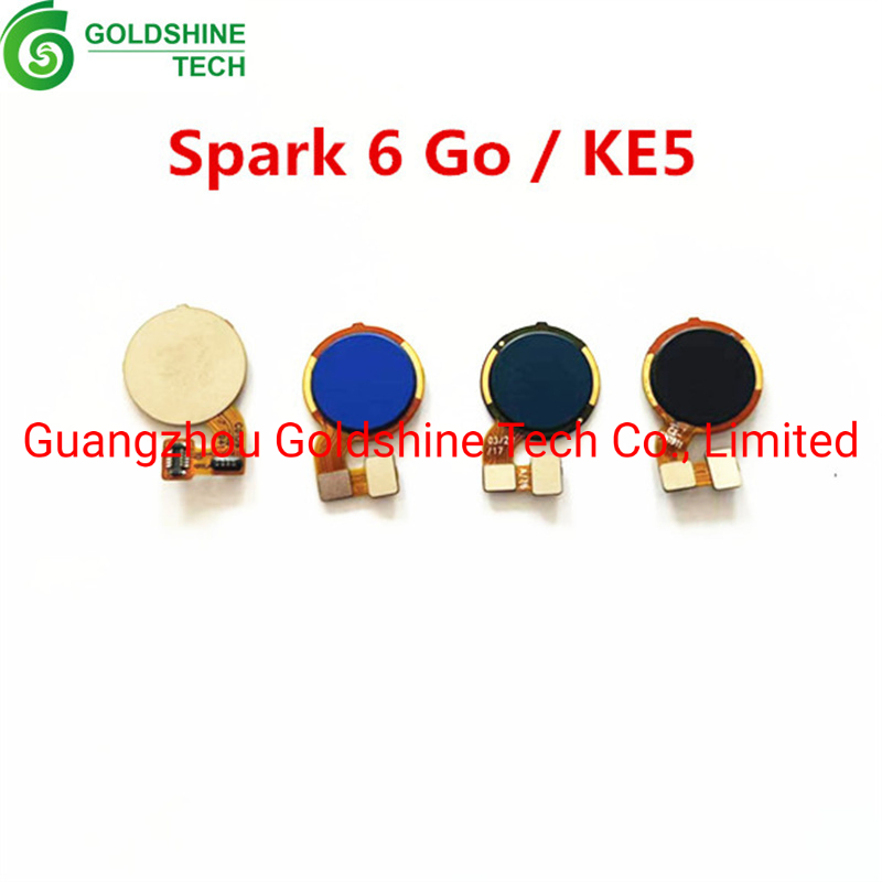 Шлейф кнопки Home с отпечатком для Tecno Pova