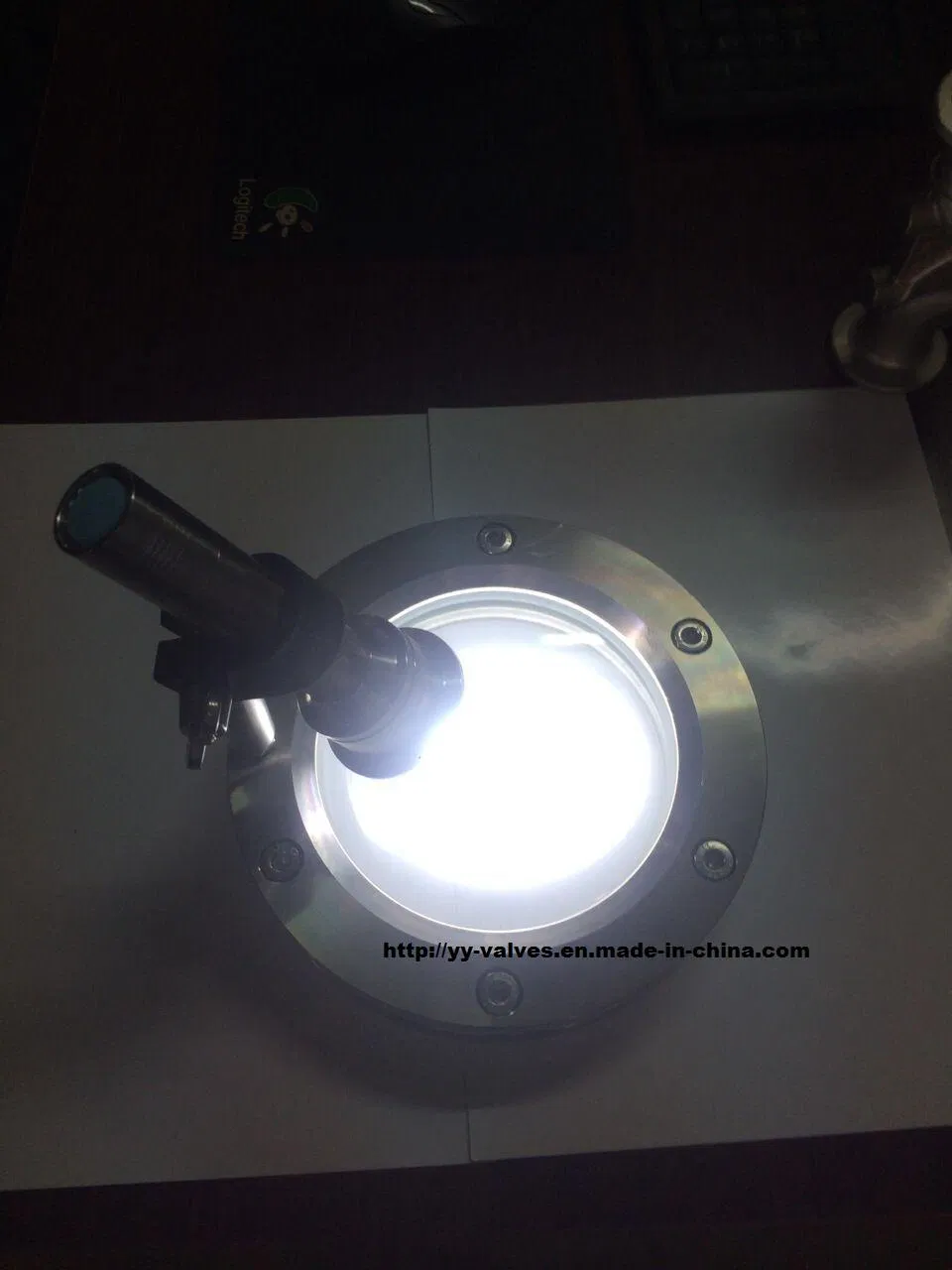 Stainless Steel LED Flesh Light Sight Glass