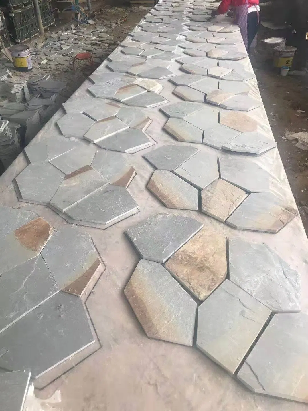 Natural Slate Stone for Decorative Landscaping and Design
