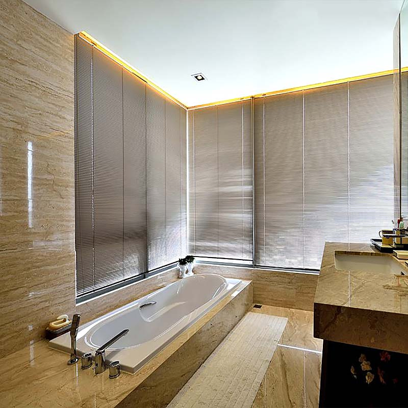 Factory Cheap Cordless 25mm PVC Venetian Blinds Mini Window Blinds