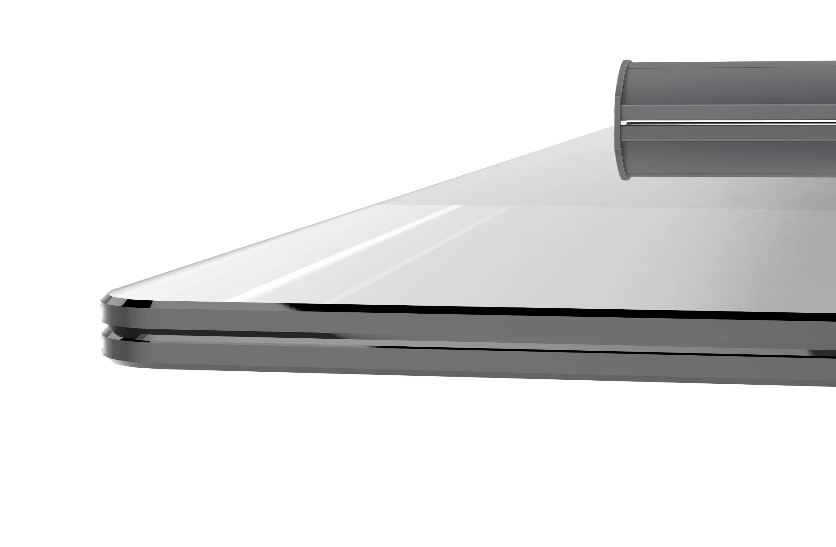 Entrance Door Glass Canopy and Awning with LED Lights