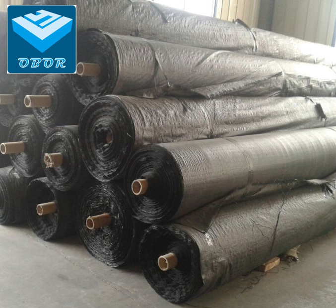 70-800GSM Black Woven Geotextile
