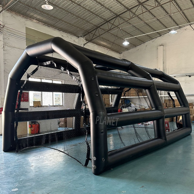 Custom Outdoor Training Inflatable Baseball Batting Cage with Net