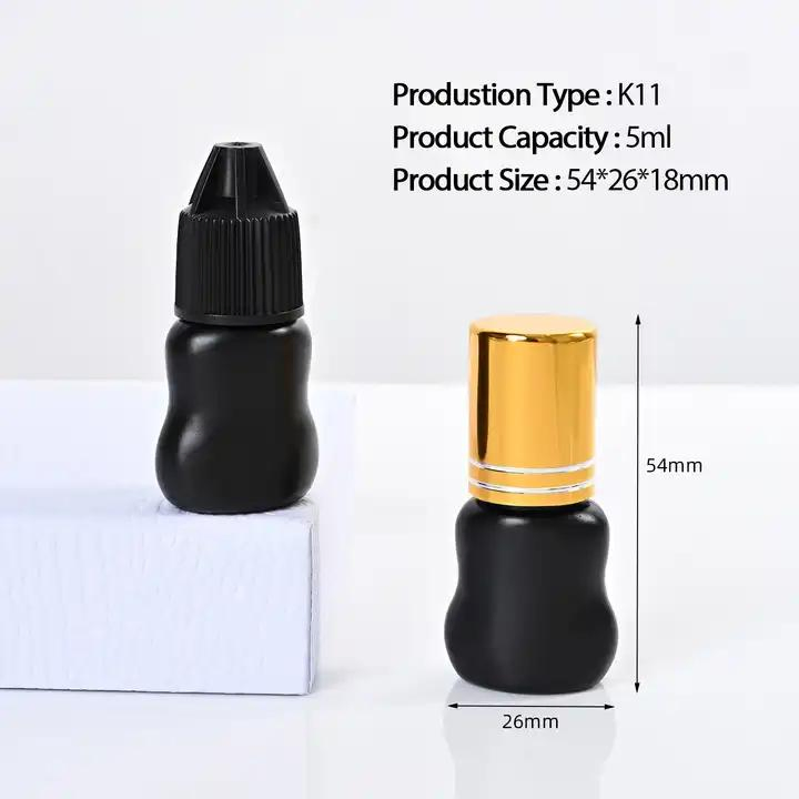 Custom Private Label 0.5-1 Second Fast Drying No Allergetic Low Humidity Eye Eyelash Extension Glue