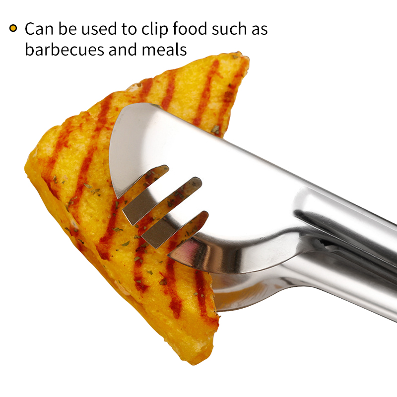 Food Grade Home Kitchen Utensils Stainless Steel Food Tongs for Restaurant Buffet