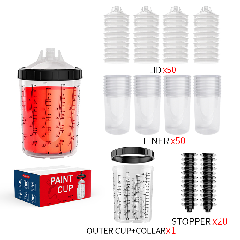 Big Size Disposable Mixing Paint Cup for Automotive Painting