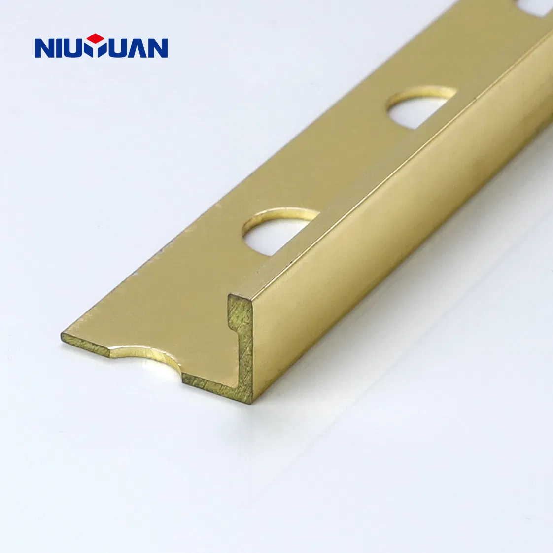 Customized Ceramic Metal Free Sample Copper Brass Gold Tile Edge Trim