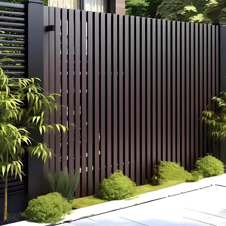 Aluminum Fence for Parking Lot and Traffic Flow Management