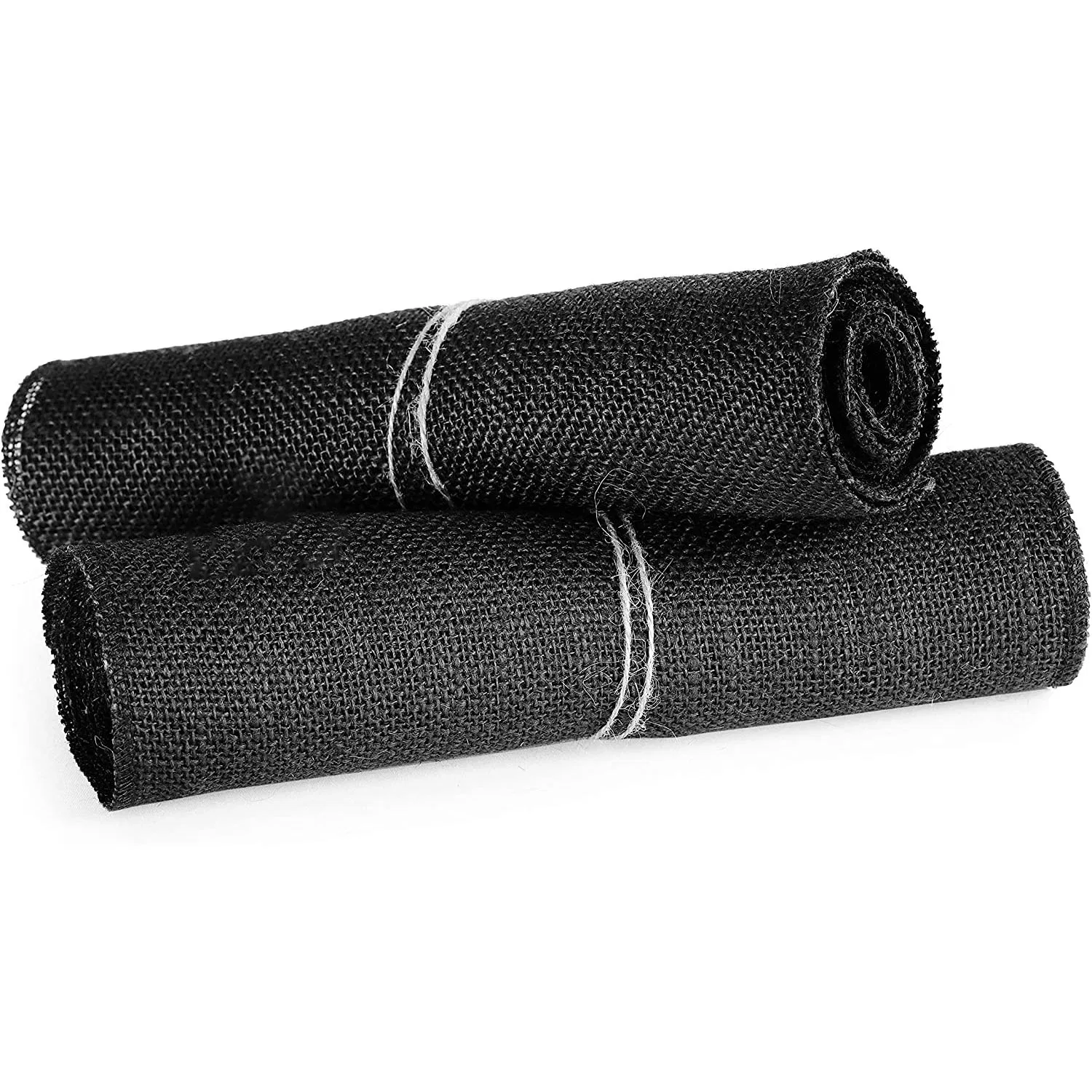 Black Home Decor Jute Table Runner