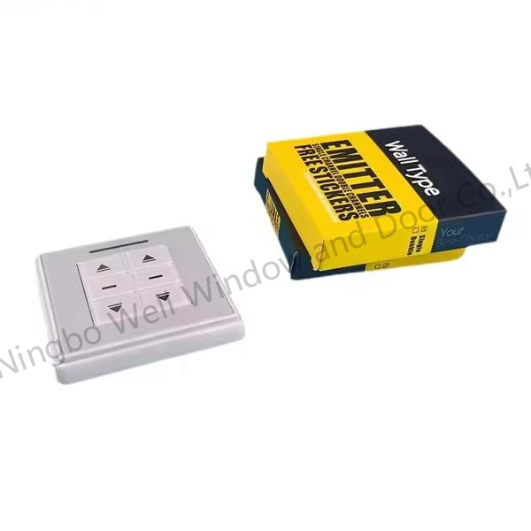 High Quality Emitter Motorized Curtain Motor Single Channel Wall Mount Remote Control