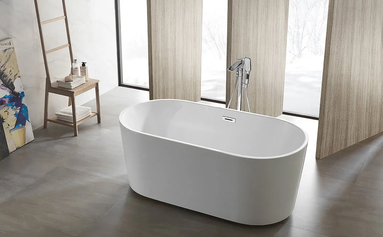 Акриловая ванна Oval Designer Opaly