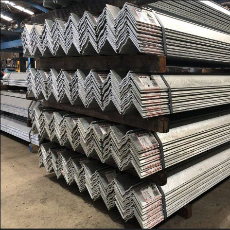 Customizable Australian Label Galvanize Bending Plating Ribbed Angle Steel