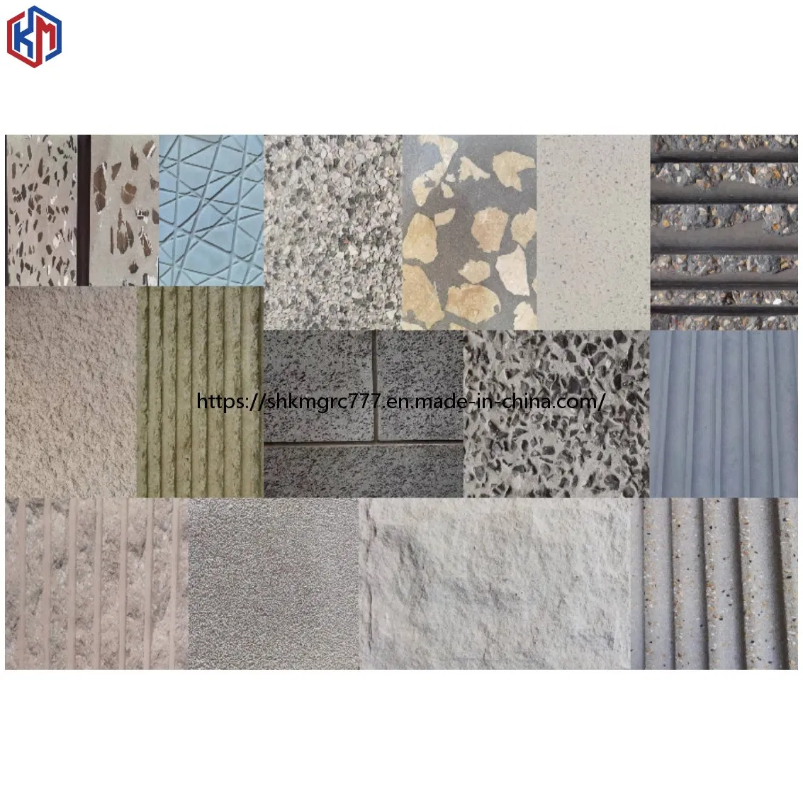 Light Weight GRP Fiberglass Sculpture Gfrp Exterior Decoration 3D Wall Panel for Playground Pleasure Garden Theme Parks