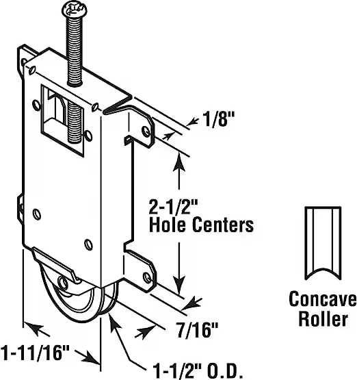 Wear-Resistant Easy-to-Install Sliding Window Rubber Wheels Roller