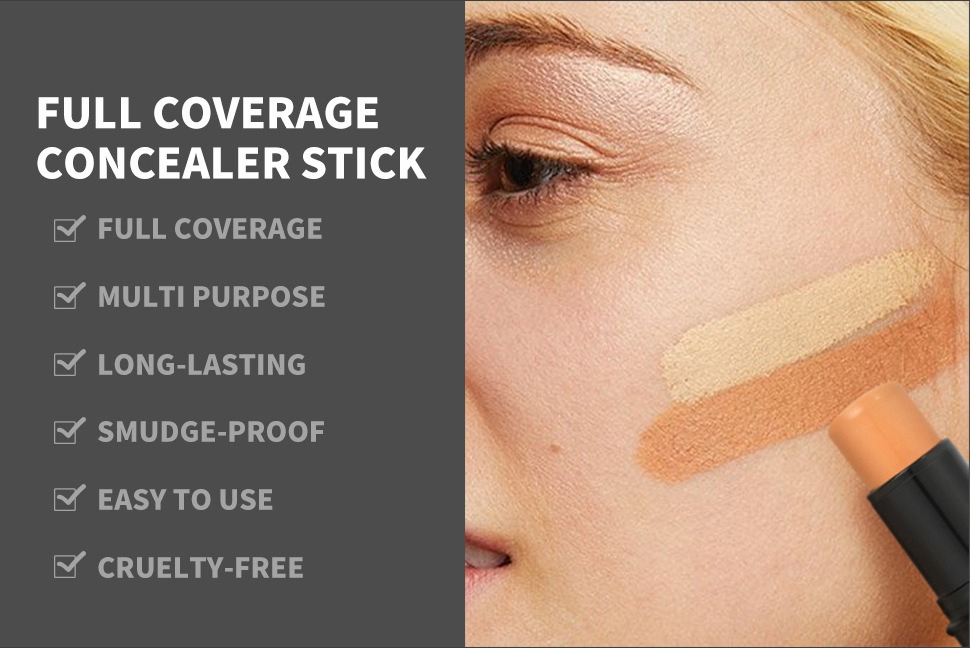 Waterproof Vegan Cosmetics Makeup Contour Cream Stick for Face