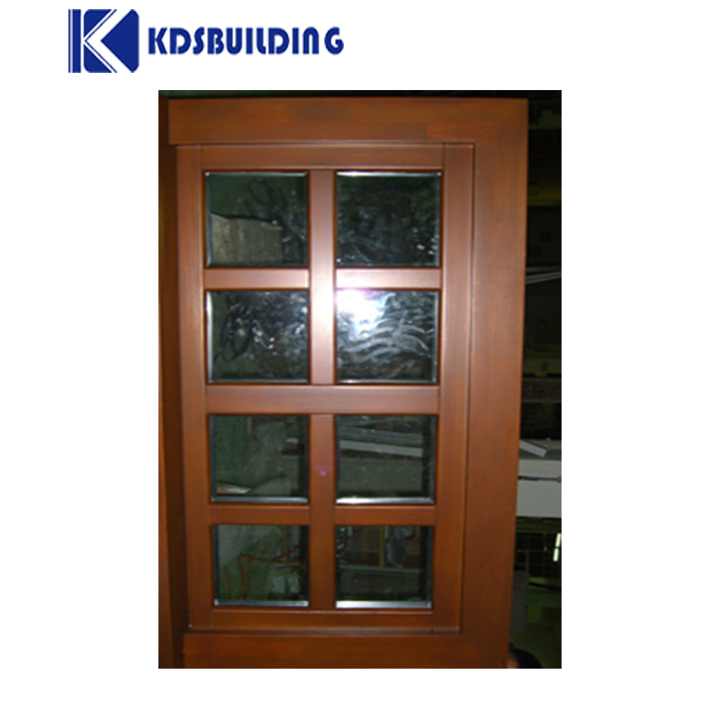 Kdsbuilding Residence Beautiful Hurricane Impact Casement Solid Series Wooden Window Quality Wood Windows
