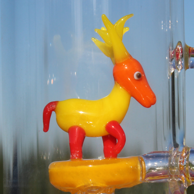 Glass Smoking Water Pipe Unique Design Glass DAB Rig for Sale