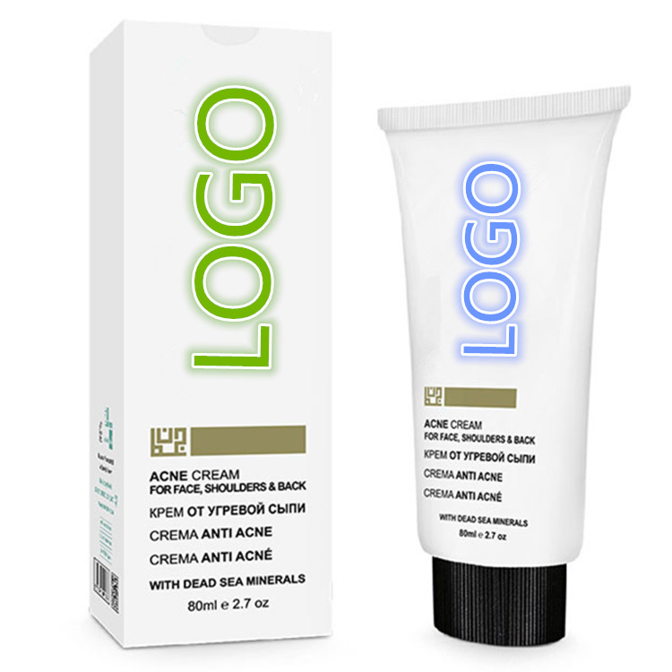 Private Label Acne Cream for Face with Dead Sea Minerals