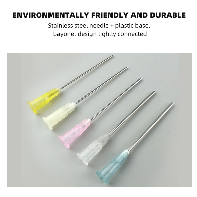 Пластиковая стальная игла 1.5 дюйма для шприца